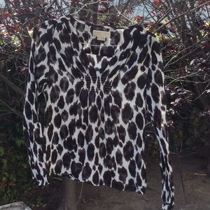 Long Sleeve Michael Kors Top Small Petite